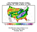 U.S. Precip departure from normal