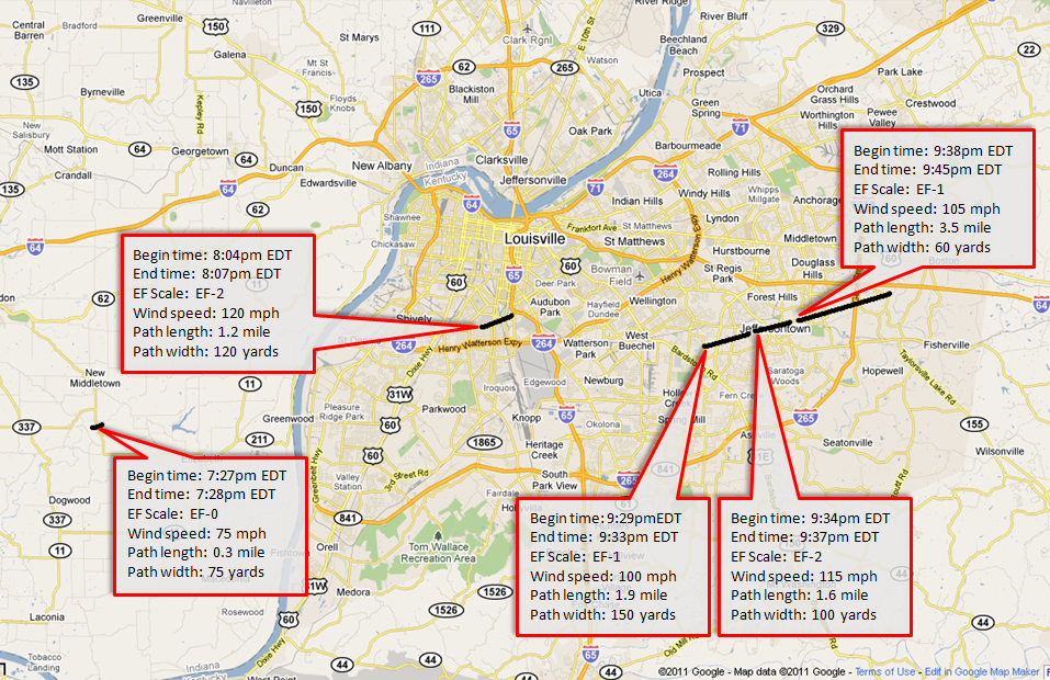 Overview track map