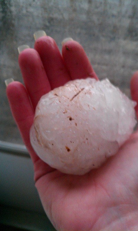 Anderson County hail