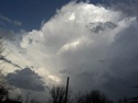 Storm approaching Holy Cross