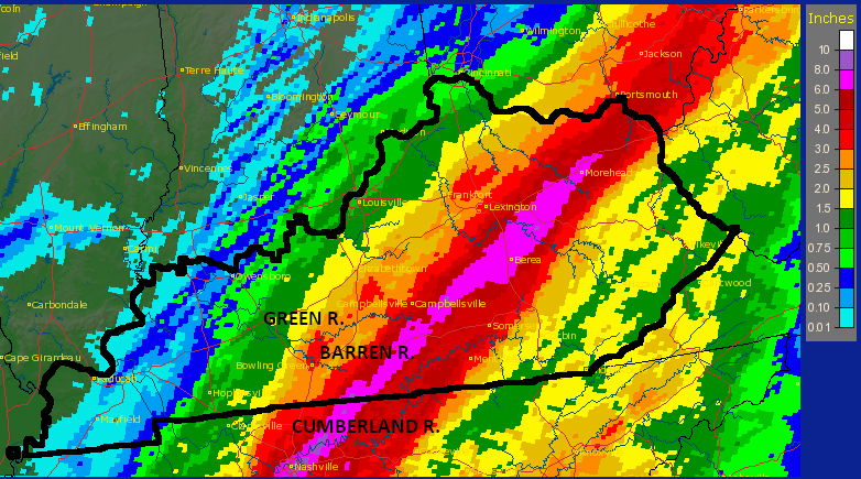 Precipitation May 2, 2010