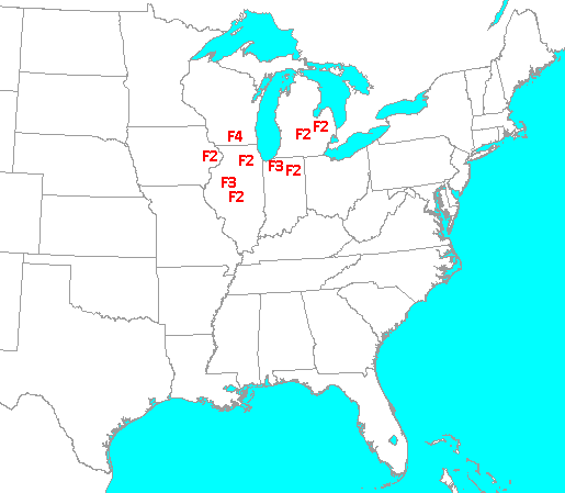 Tornado outbreak Nov ember 11, 1911