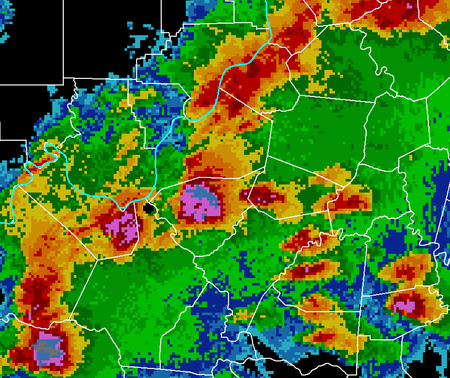 NWS Louisville Doppler Radar Composite Reflectivity