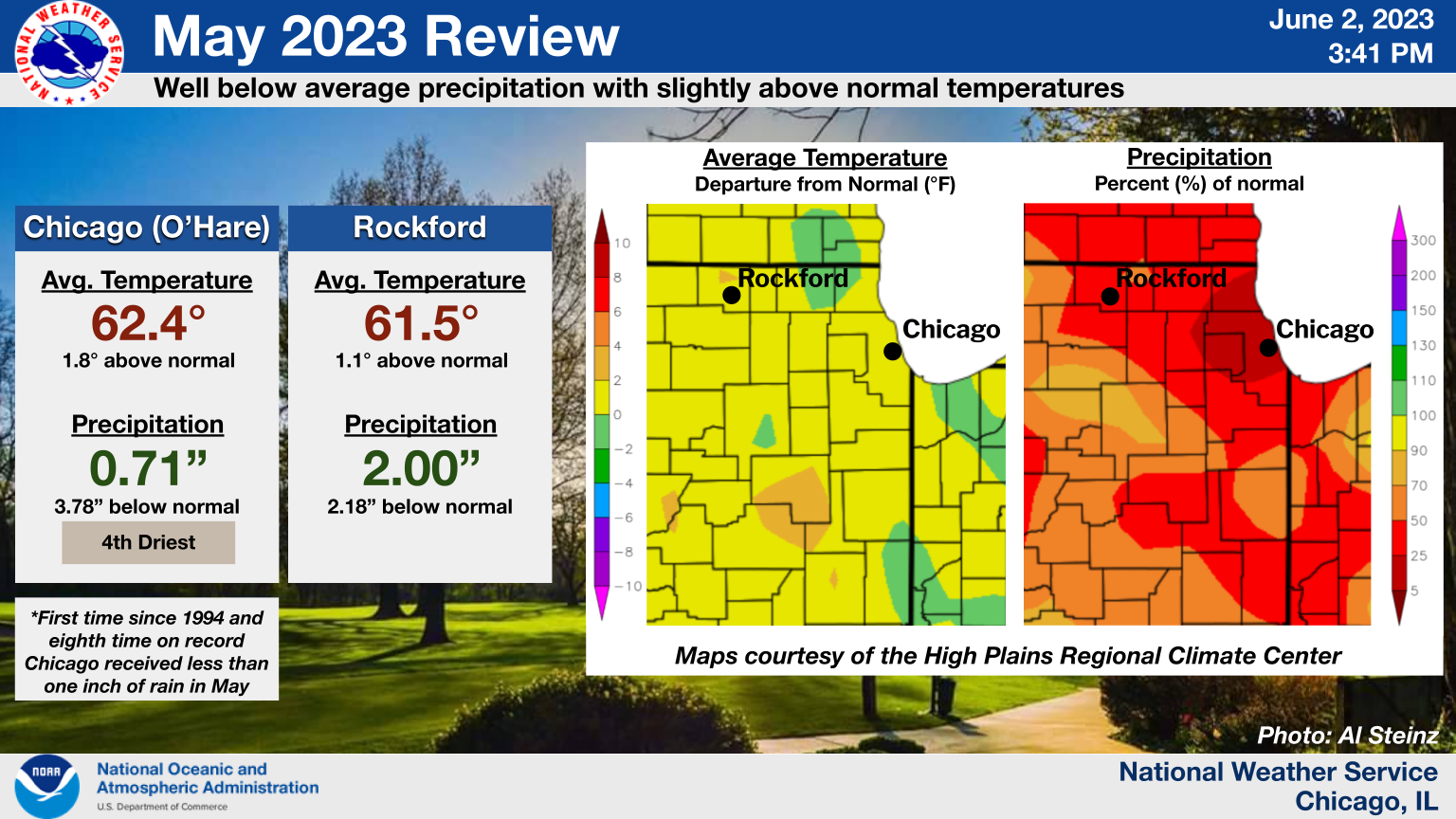 Fewer rainy days leading to earlier spring in northern climes