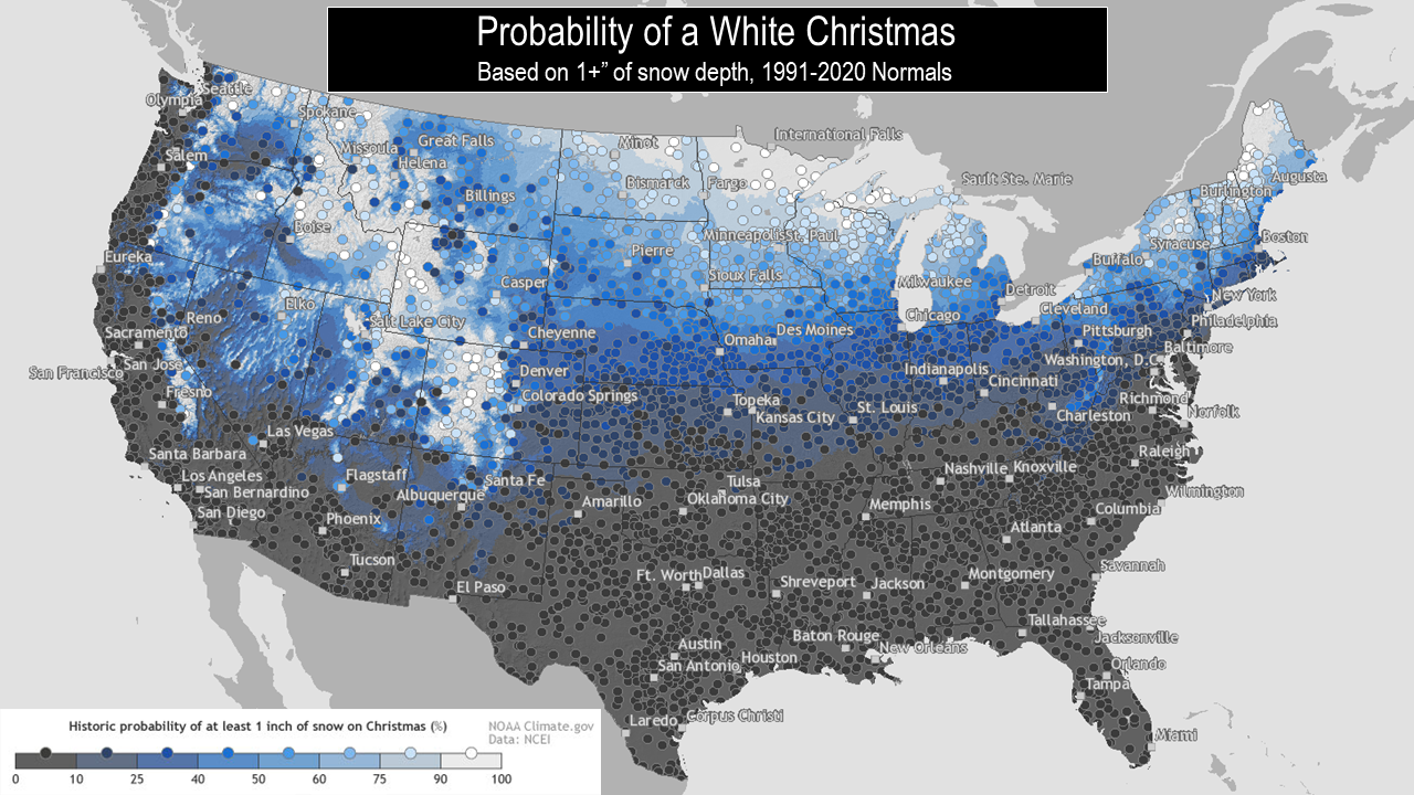 White Christmas Probability