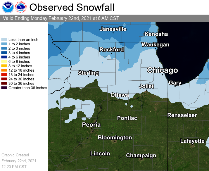 Snowfall Map