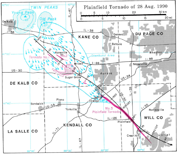 Plainfield tornado Map 7