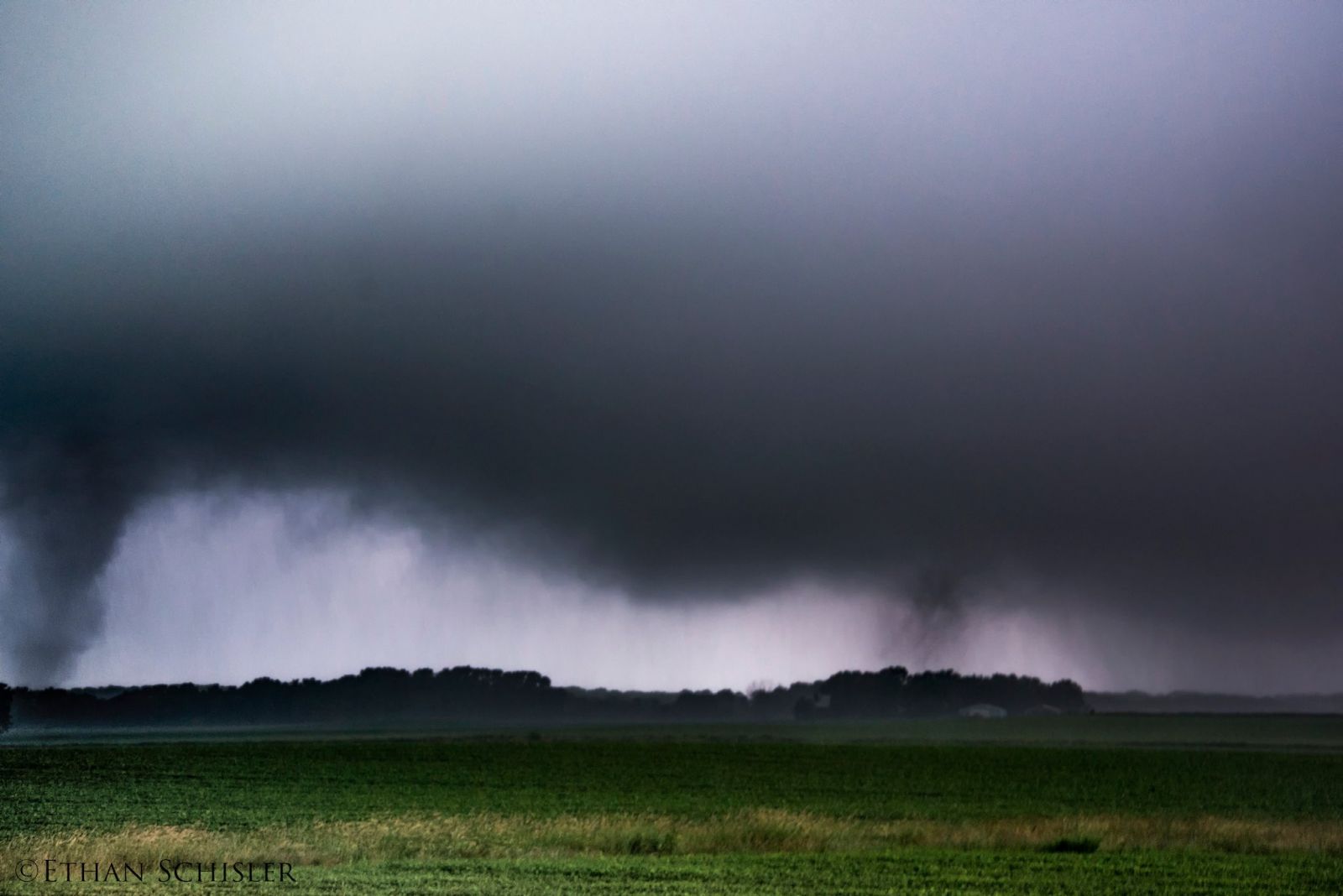 Photo of the West Brooklyn tornado