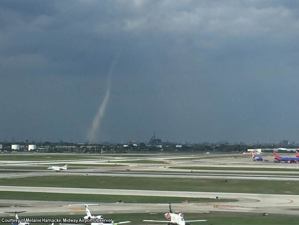 Photo taken by Melanie Harnacke, Midway Airport Observer