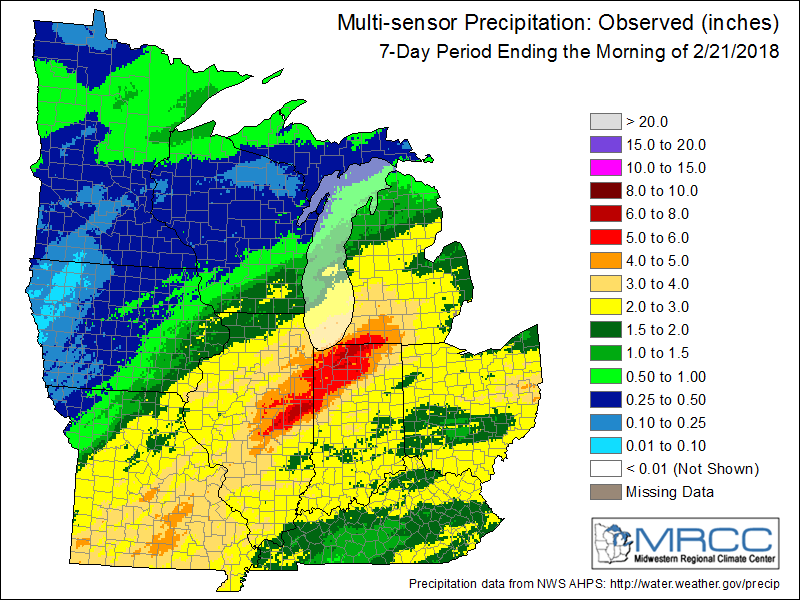 Midwest Rainfall