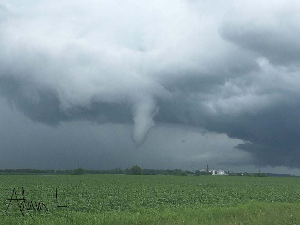 Hinckley, IL storm. Photo credit: Adam Lucio
