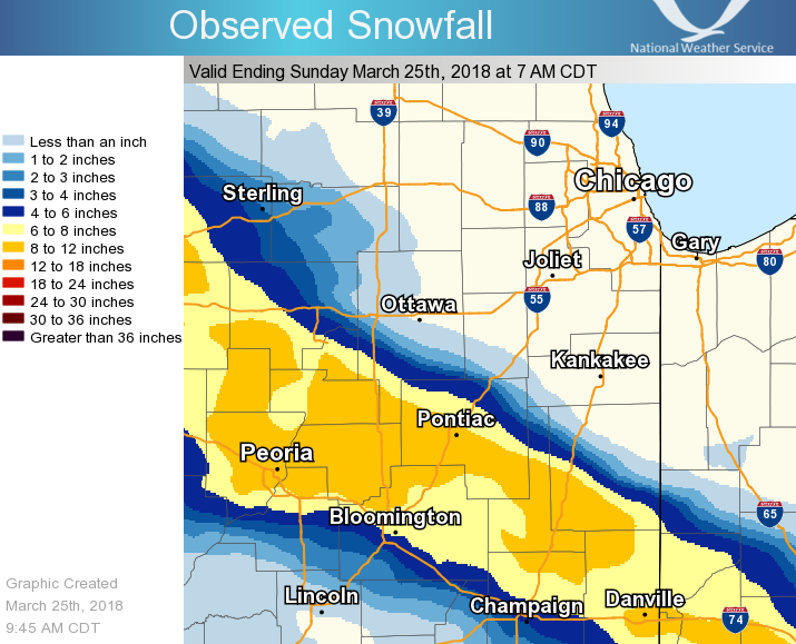 CWA Snowfall