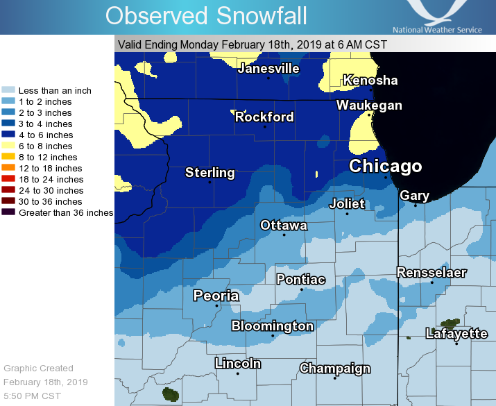 Snowfall Map