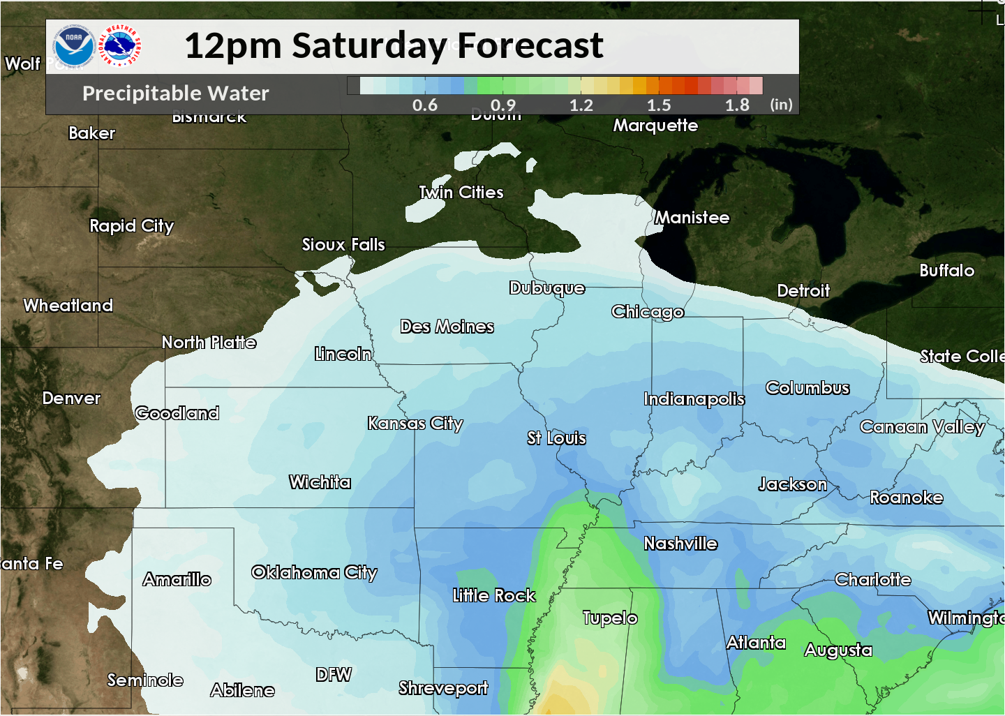 Precipitable Water