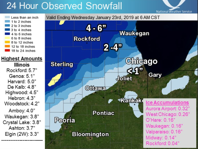 Snowfall Map