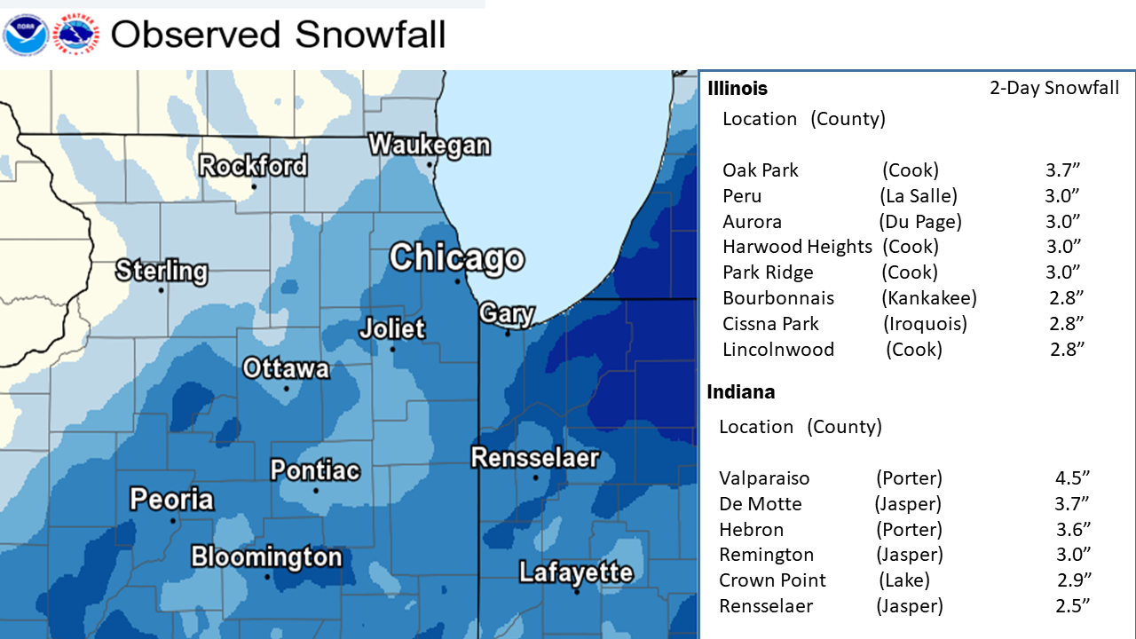 Snowfall Map
