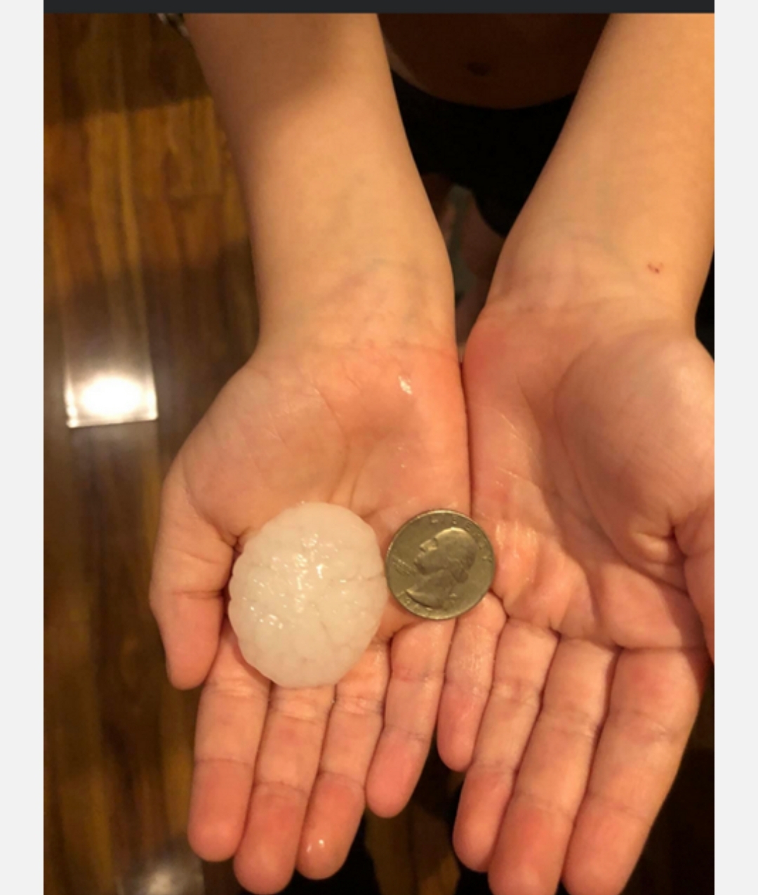 large hail Sycamore il