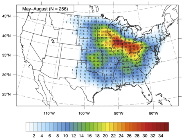 Derecho Climatology