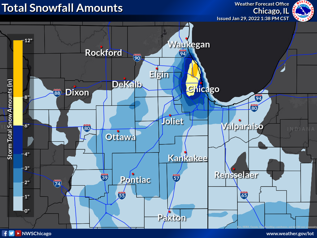 Snowfall Map