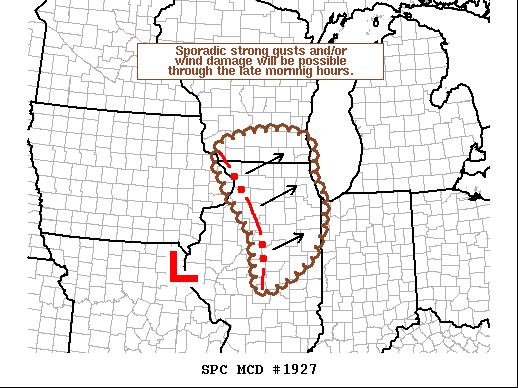 SPC Mesoscale Discussion Graphic from November 5th