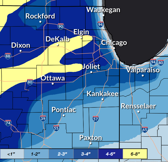 Snowfall Map