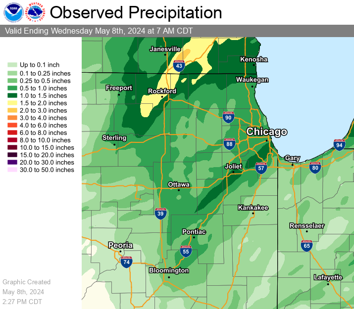 Rainfall Map/Graphic