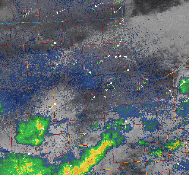 Radar imagery loop