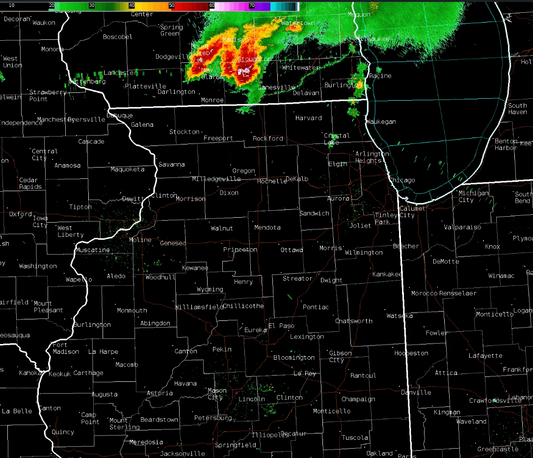 Radar imagery loop