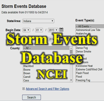 Storm Events Datbase