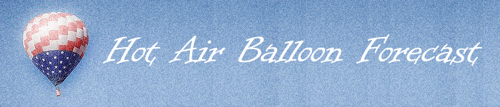 Hot Air Balloon Forecast Banner