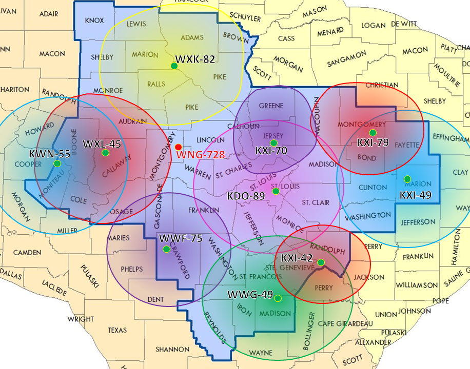 St Charles County Zip Code Map Nwr