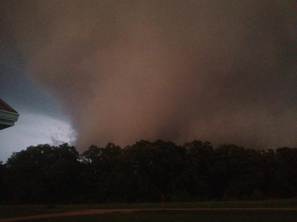 Funnel Cloud near Bourbon, MO