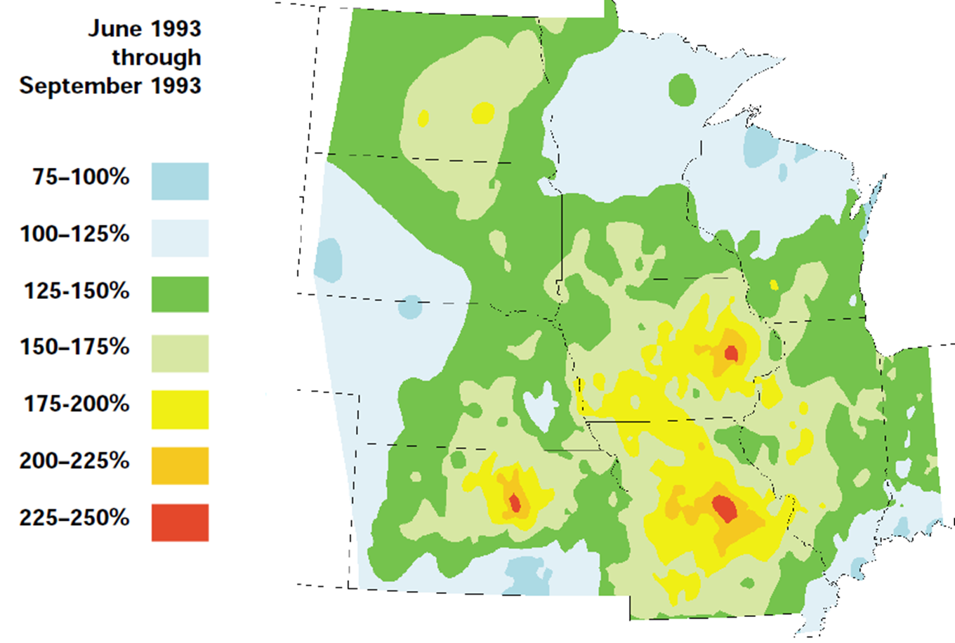 Rainfall Compared to Normal