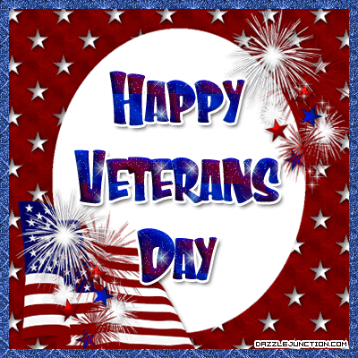 Gif image that says Happy Veterans Day