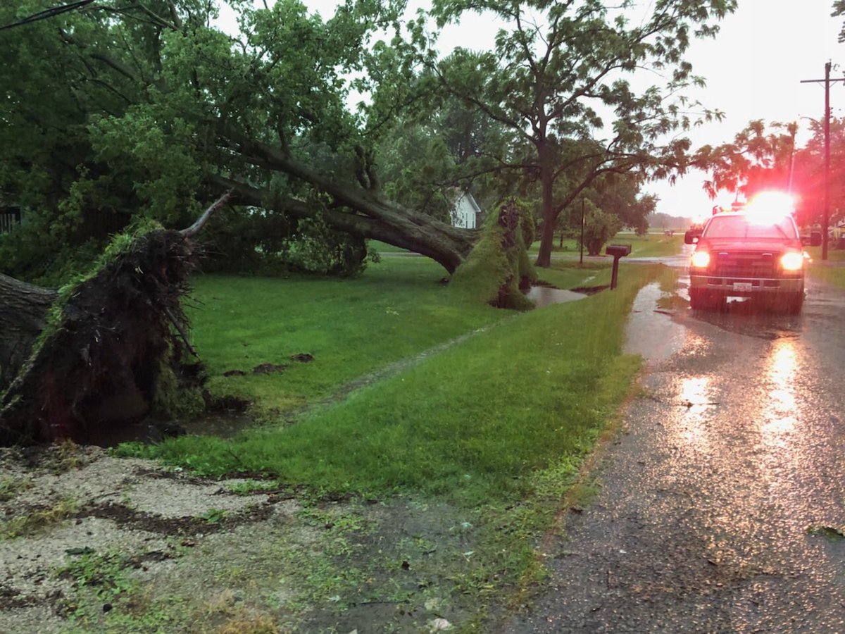 Widespread Wind Damage And Elsah Tornado June 28th 2018
