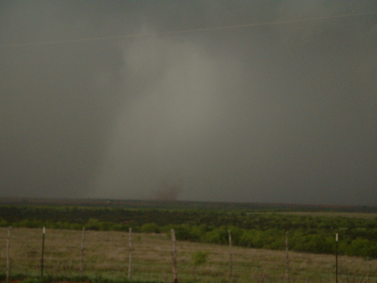 Picture of Childress County tornado