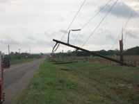 Damage near Paducah