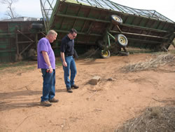 Image of Damage from the Estelline area.