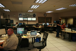 Image of the Lubbock Operations Area during the April 29th Storms