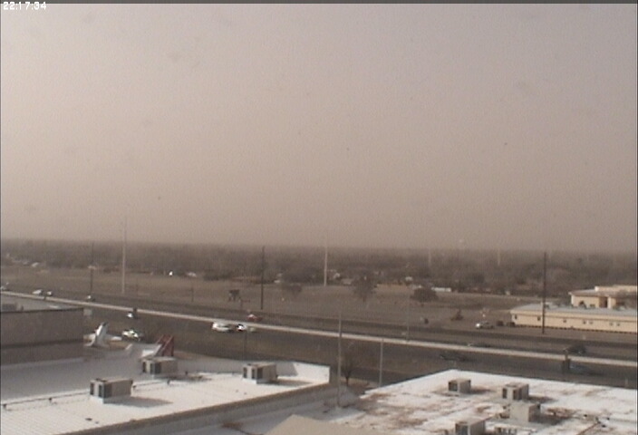 Picture of what in looked like in south Lubbock during the afternoon of 28 February 2012. Click on the image for a larger view.