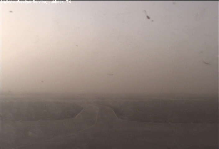 Picture of what it looked like at the Lubbock International Airport at 5:48 pm on 28 February 2012.