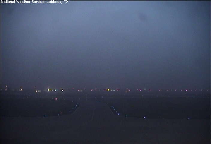 Picture of what in looked like at the Lubbock International Airport during the evening of 28 February 2012. Click on the image for a larger view.