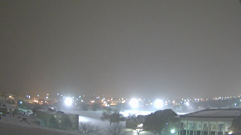 Image captured in Plainview during the early morning hours of Sunday, November 24th, 2013. The picture shows light accumulations of sleet and snow. The picture is coutesy of KAMC.