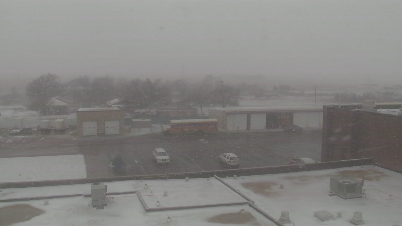 What it looked like in Whiteface during the early afternoon of March 4, 2015. The image is courtesy of Whiteface ISD.