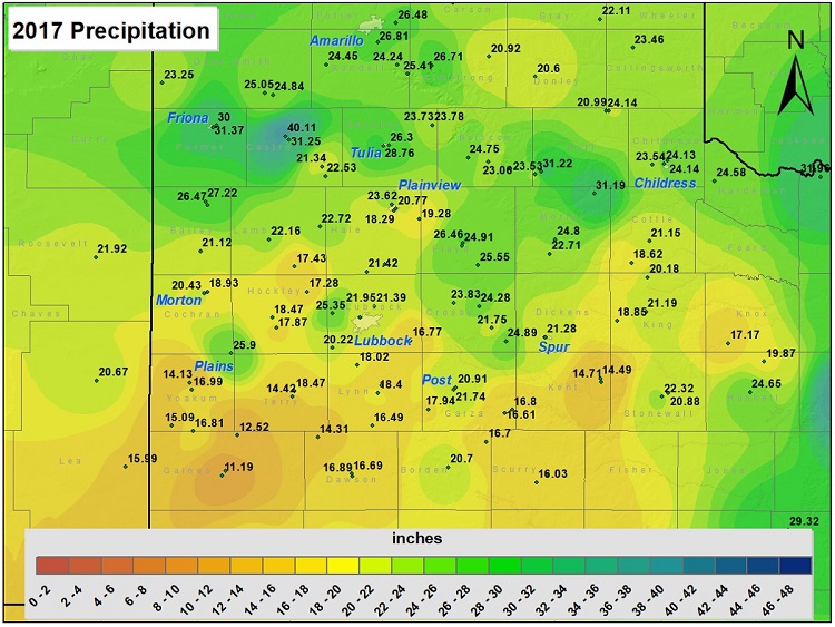 2017 precipitation analysis
