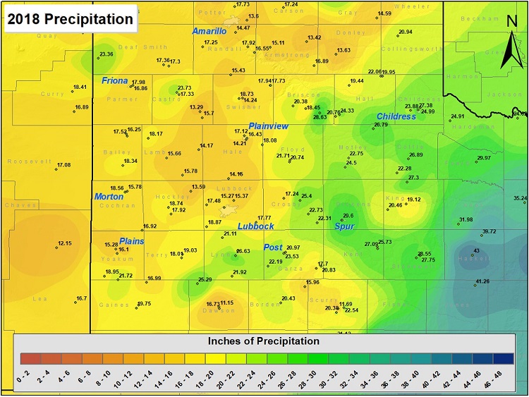 2018 precipitation analysis