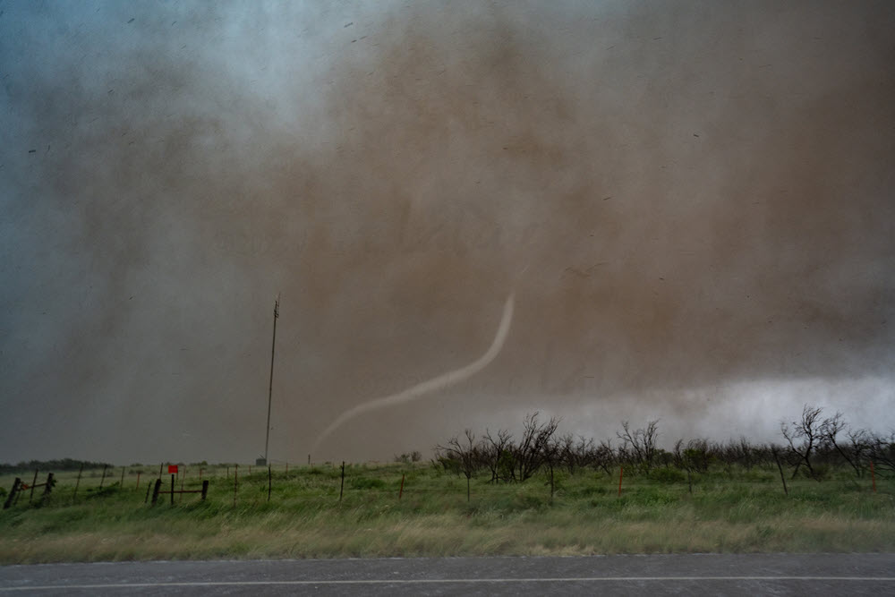 Rope phase of the Matador tornado (Jim LaDue)
