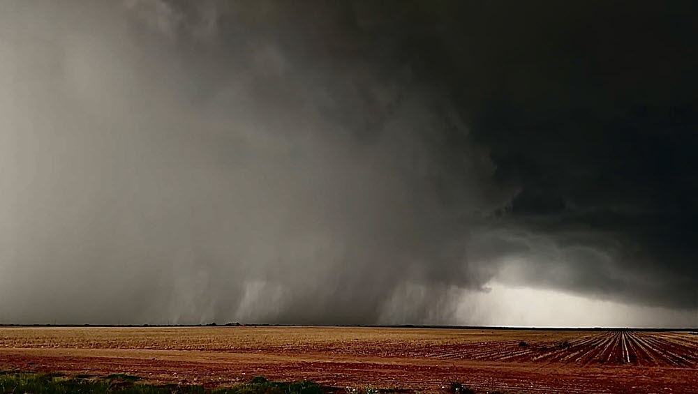 Tornadic storm near Matador (Bruce Haynie)