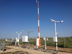 Photo of the ASOS at the Childress airport.