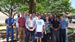 Office staff photo on May 20, 2013.